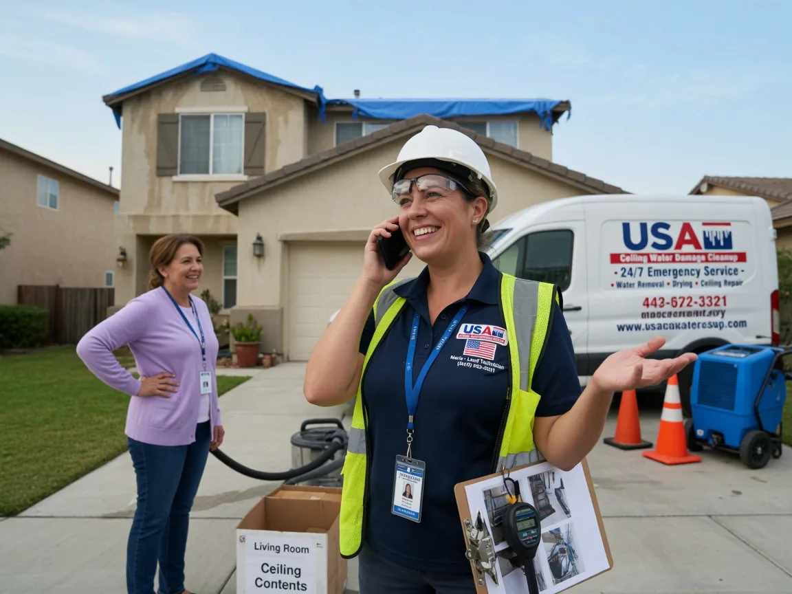 Ceiling Water Damage Restoration Delhi, IA FAQs